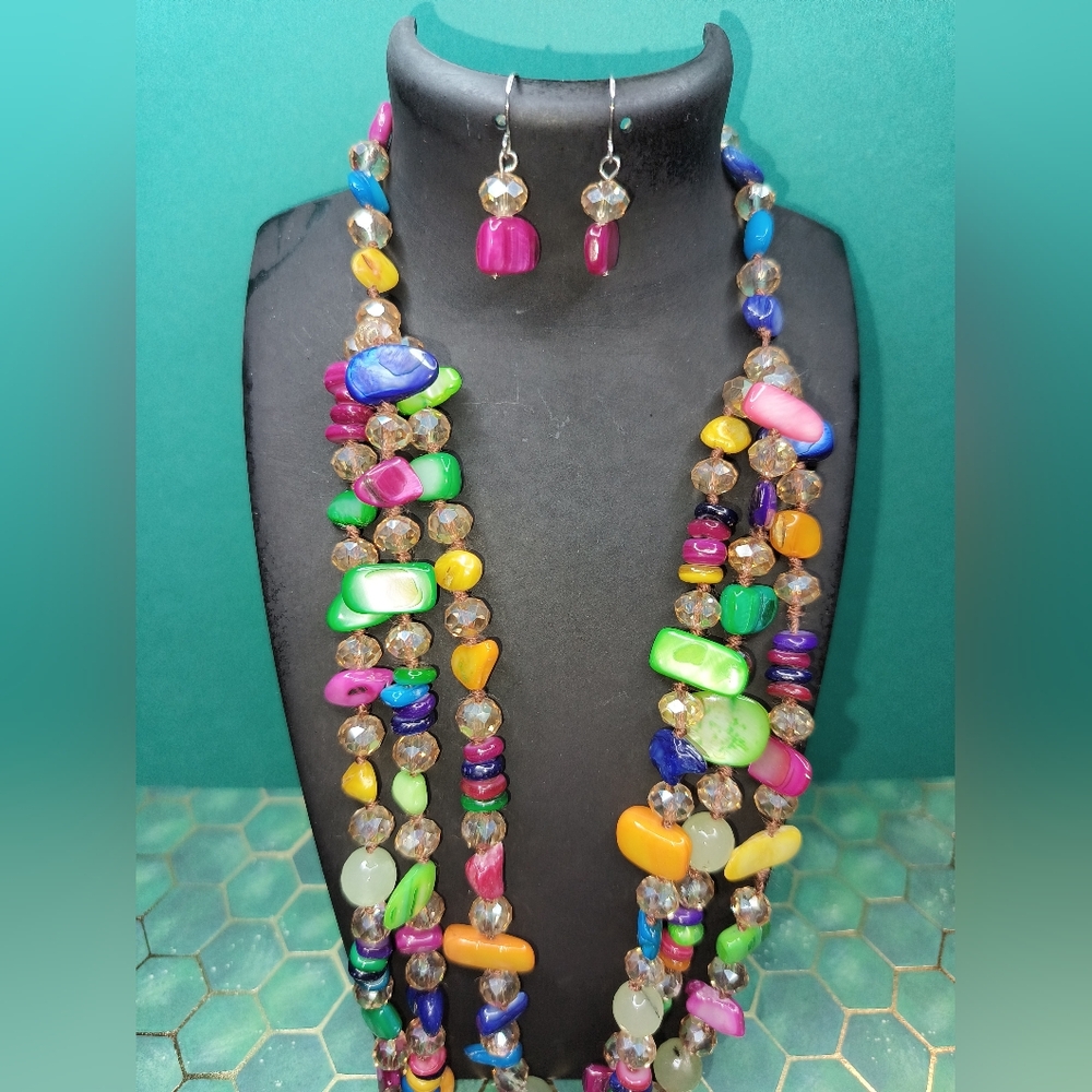 Colorful Beaded Necklace